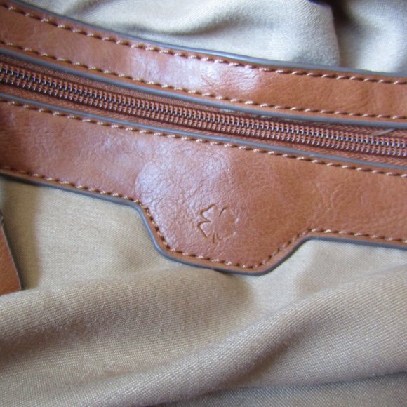 EUC Lucky Brand Large Embroidered Canvas Tote - Picture 12 of 14